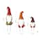 Glitzhome® Gnome Family Metal Yard Stake or Standing Décor Set